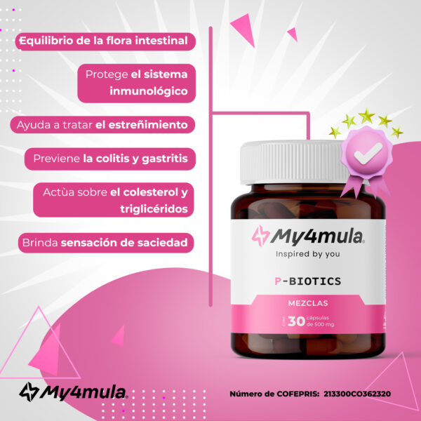 P-BIOTICS | Previene la acidez e inflamación - Image 3